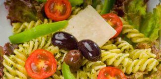 Fusilli freddi pesto