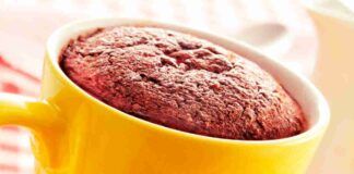 Muffin in tazza in 5 minuti,