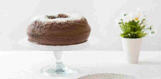 ciambellone cocco e cioccolato