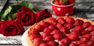 crostata di fragole