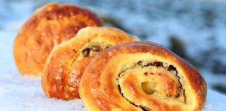 Brioches con gocce di cioccolato da quando le faccio non le compro più al bar, 10 minuti e sono in tavola