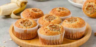 Muffin banane e avena 0 uova e burro li mangi senza troppi rimorsi combaciano con la tua dieta solo 90 Kcal