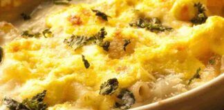 Pasta al forno friggitrice aria