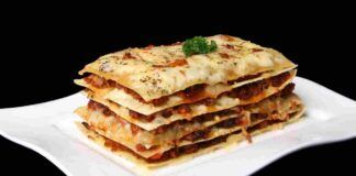 lasagne 190 kcal