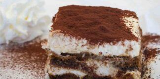 Tirati su con il tiramisù che faccio io al cioccolato, non uso le uova così lo possono mangiare tutti!