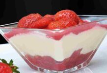 tiramisù alle fragole