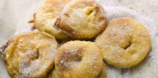 Con due mele un po’ bruttine faccio delle frittelle deliziose per la merenda, mio marito ne mangia due alla volta - RicettaSprint