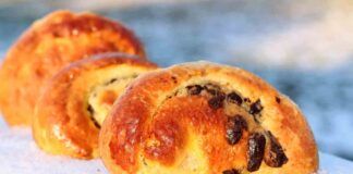 Le brioche al cioccolato per i piccoli di casa perfette per la merenda a scuola