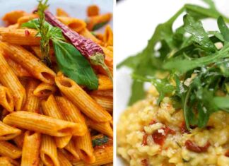 Chi ha più calorie, 100 g di pasta o 100 g di riso?