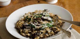 Risotto ai funghi da chef, sembra complicato ma ho fatto tutto in una manciata di minuti, il segreto è tutto qui - RicettaSprint