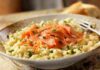 Risotto salmone affumicato