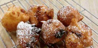 Frittelle di mele senza lievitazione, subito pronte da friggere