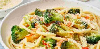 pasta broccoli e pinoli