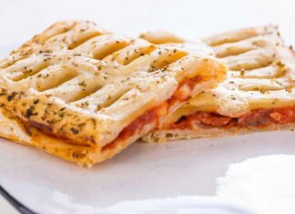 Ti puoi preparare una bella parigina tutte le volte che vuoi: con la piadigina ti togli lo sfizio in 10 minuti senza impasto pizza!