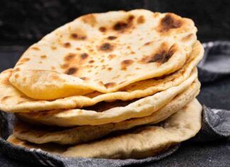 Piadine al burro: morbide e buone anche per accompagnare la cena oltre che farcite con quello che vuoi