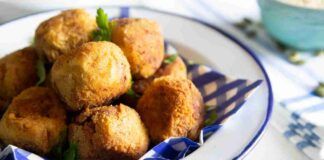 polpette finocchi zucchine ceci