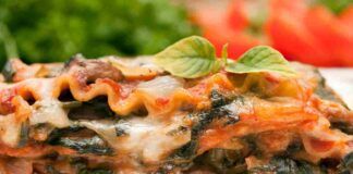 Lasagna con verdure e formaggi senza carne per il pranzo domenicale Ricettasprint