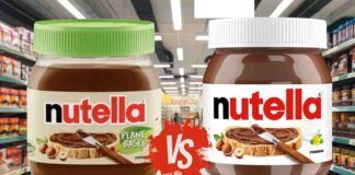 Le differenze tra la Nutella classica e quella vegana