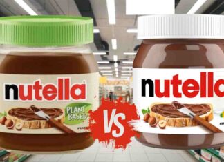 Le differenze tra la Nutella classica e quella vegana