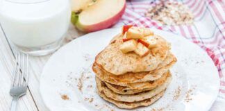 Pancake di mele e yogurt: ne posso fare anche tanti ma finiscono sempre, in effetti uno non basta mai!