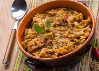 Pasta e lenticchie della nonna Ricettasprint