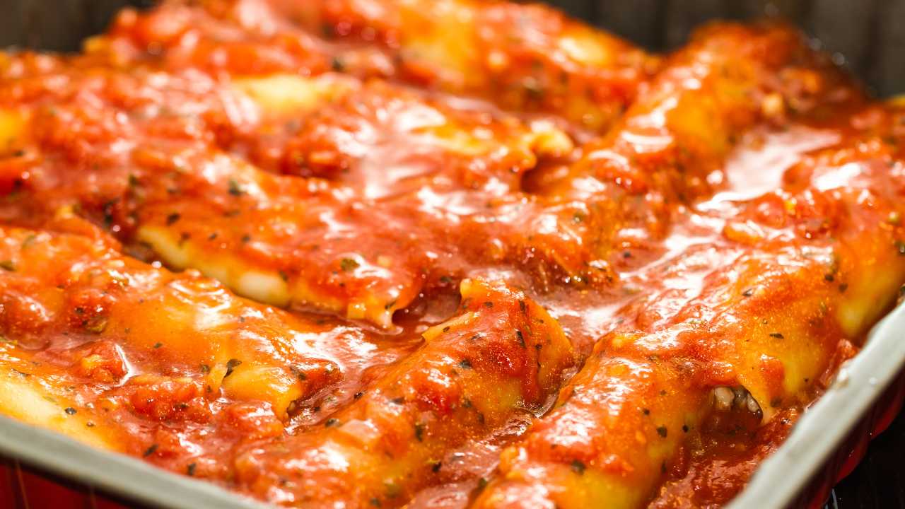 Pranzo da 500 kcal non pensavo mi venissero così buoni, i cannelloni ripieni con la salsiccia non li avevo mai provati prima spaccano