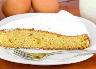 Torta kefir niente di più buono e digeribile! Da quando la faccio ho detto addio al mal di pancia