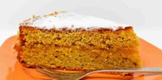 Torta zucca e carote ripiena di marmellata poco caloricaRicettasprint