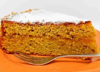 Torta zucca e carote ripiena di marmellata poco caloricaRicettasprint