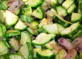 Zucchine con la friggitrice ad aria