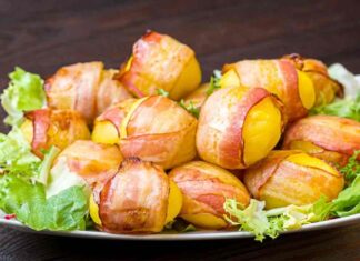 Bombette di patate e bacon