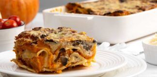 Può mai mancare la lasagna di domenica? Ma stavolta vado di zucca e funghi, più autunnale e gustosa di così è impossibile!