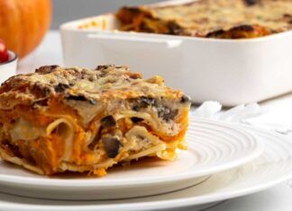 Può mai mancare la lasagna di domenica? Ma stavolta vado di zucca e funghi, più autunnale e gustosa di così è impossibile!