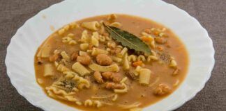 Pasta e fagioli della nonna, ma non il solito piatto calorico, anche lei sa come fare per dimagrire con gusto!