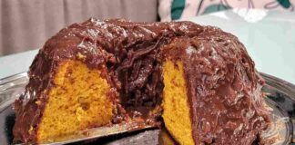 Ciambellone allo zenzero e cioccolato