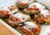 Cotolette di melanzane con polpa di pomodoro e parmigiano