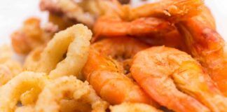 Frittura di gamberi e calamari Ricettasprint