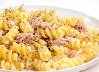 Fusilli con il tonno