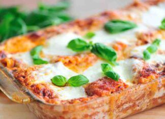 Lasagna con polpette e mozzarella Ricettasprint