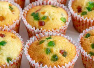 Muffin con canditi all'acqua Ricettasprint