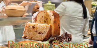 Panettone in una mensa