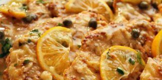 Piccata di pollo al limone