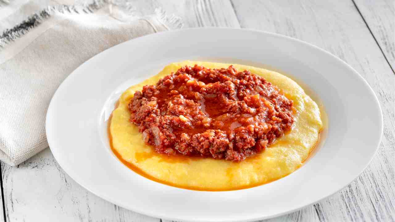 Polenta con ragù