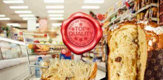 Panettone al supermercato