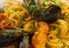 Spaghetti allo scoglio alla vigilia di Natale Ricettasprint