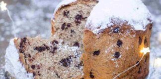 Torta di panettone con gocce di cioccolato Ricettasprint