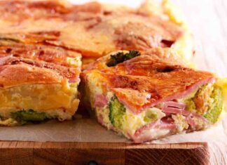 Torta di pasta sfoglia con broccoli speck Ricettasprint