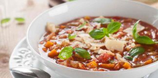 Zuppa di verdure e legumi Ricettasprint