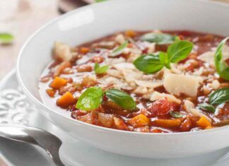 Zuppa di verdure e legumi Ricettasprint