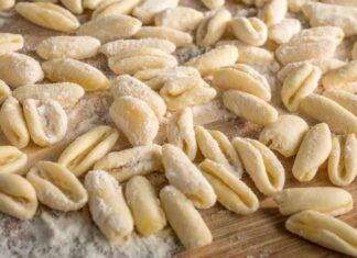 cavatelli fatti in casa con 2 ingredienti